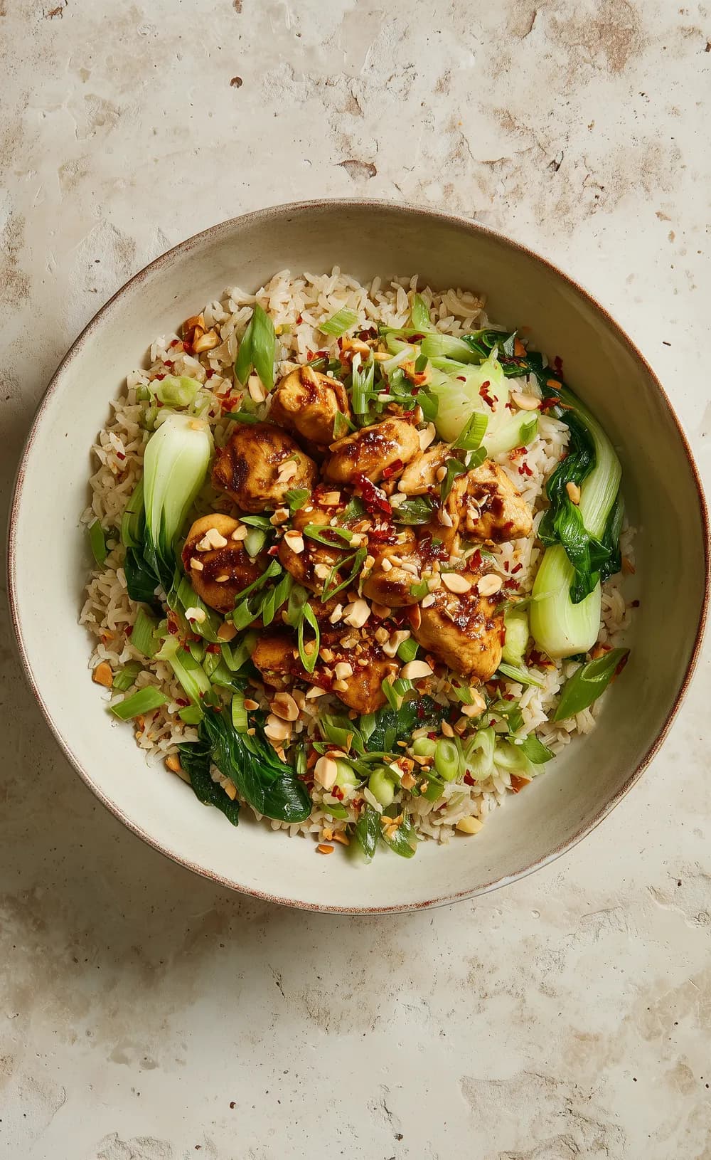 Chicken Satay Rice Bowl